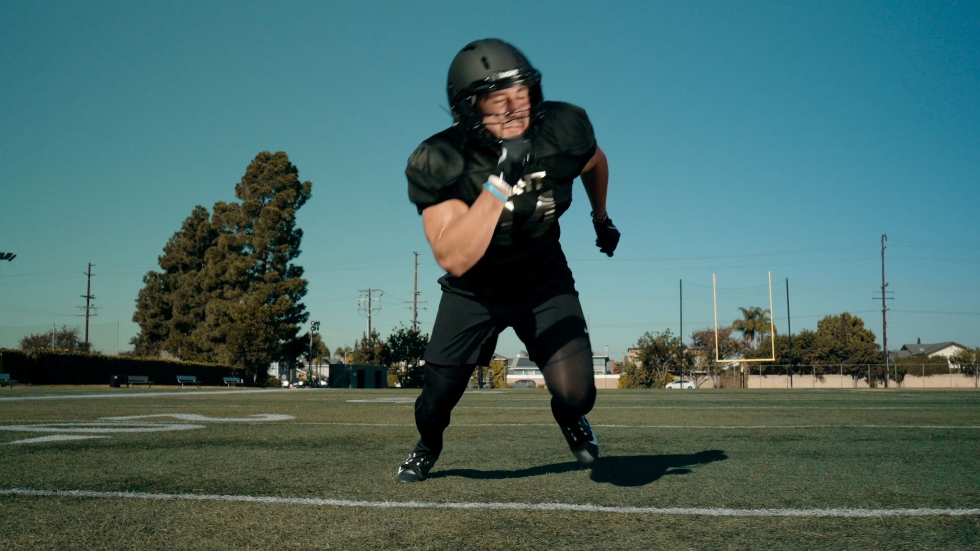 Light Helmets Apache Lightning Football Helmet with SKP2 Facemask - Youth product