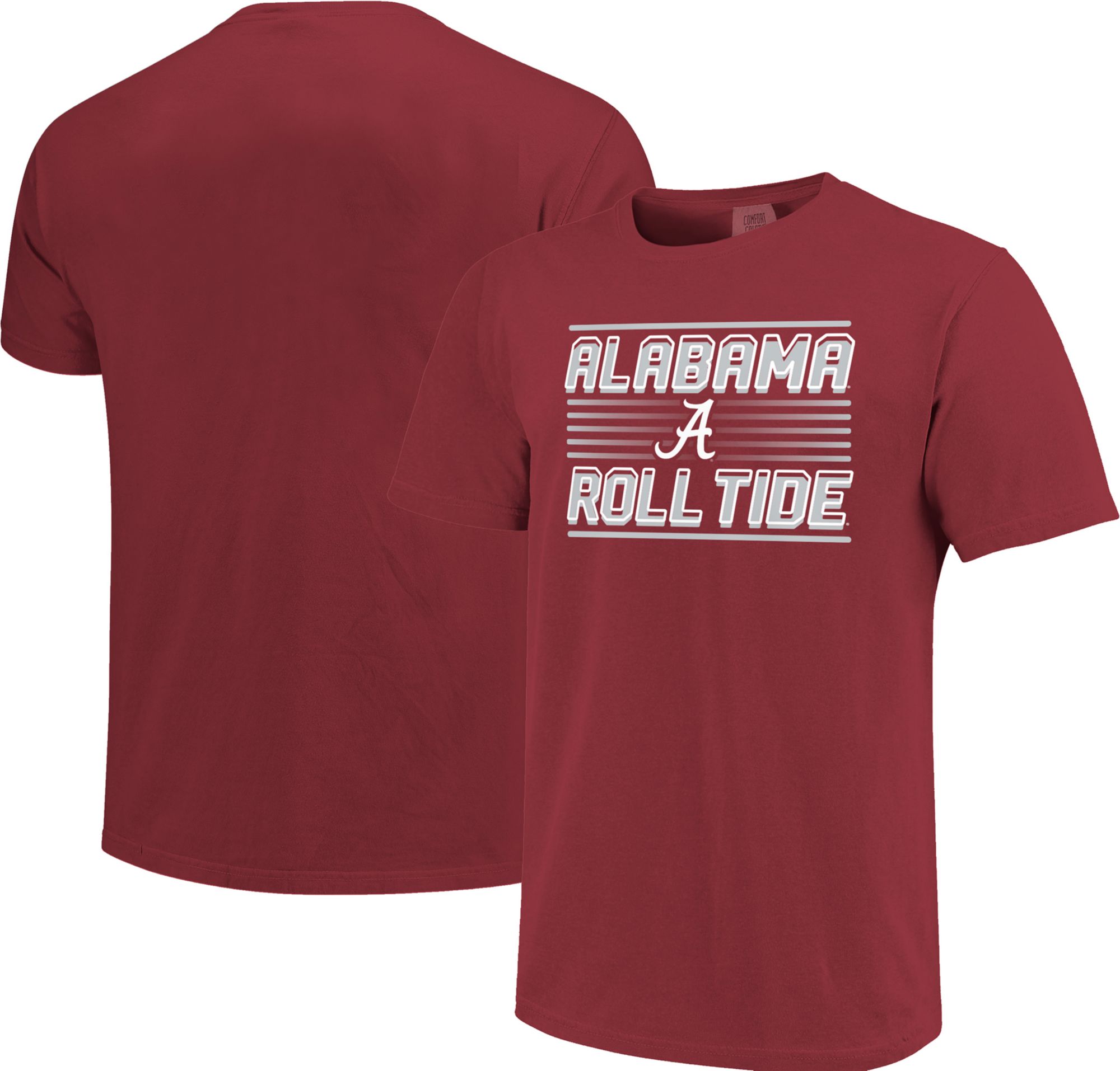 Image One Men's Alabama Crimson Tide Crimson Shadow Slant T-Shirt product image