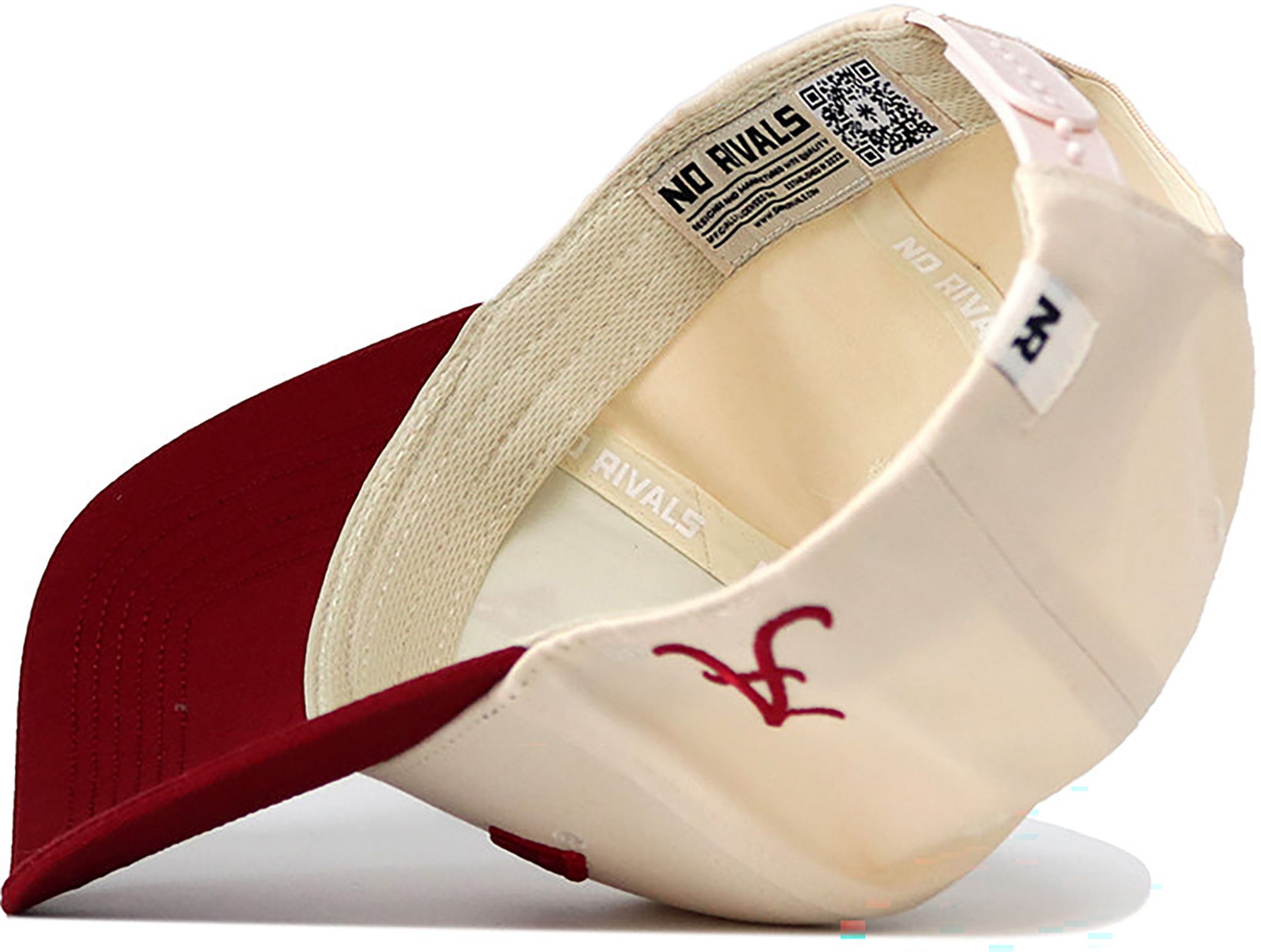 No Rivals Adult Alabama Crimson Tide Red Upside Down Adjustable Snapback Hat product image