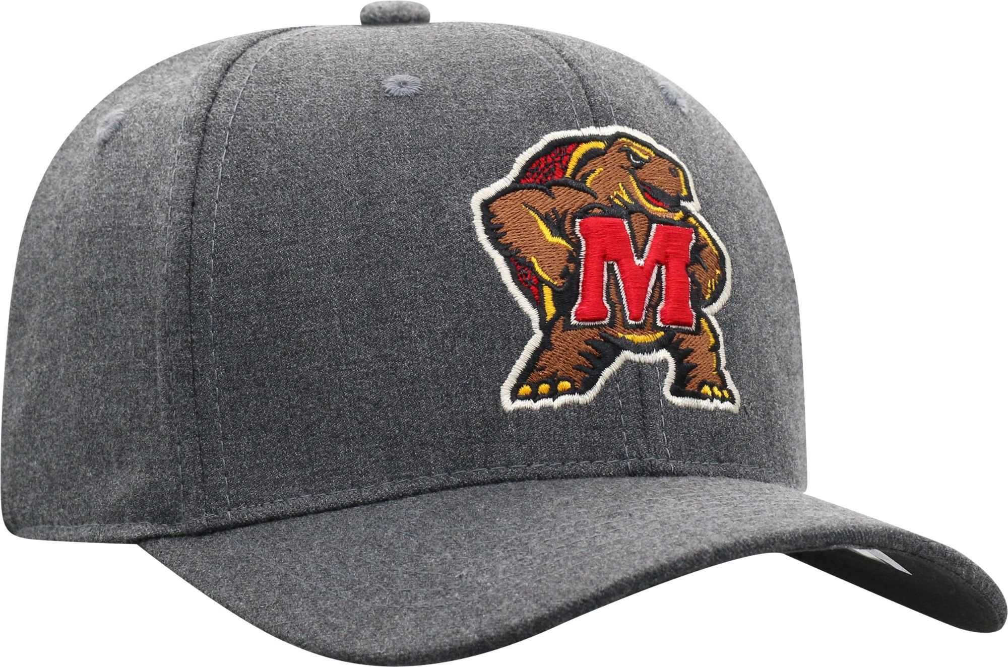 Top of the World Men's Maryland Terrapins Grey Alpha 1Fit FlexFit Hat product image
