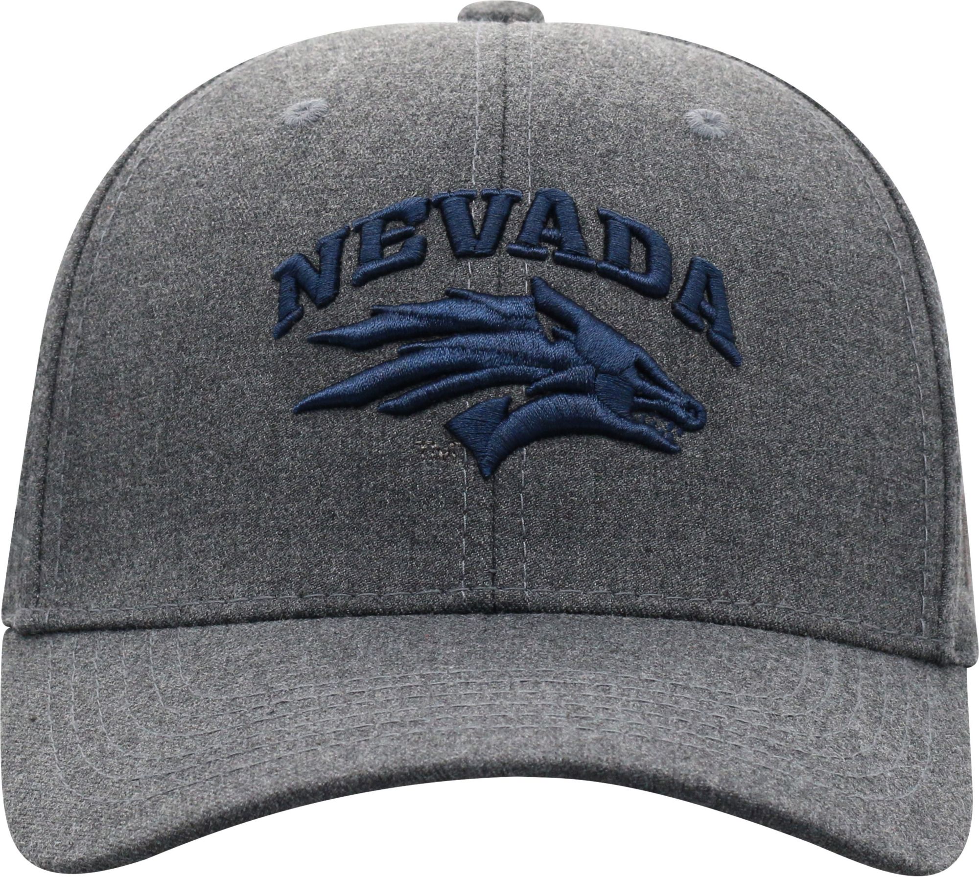 Top of the World Men's Nevada Wolf Pack Grey Alpha 1Fit FlexFit Hat product image