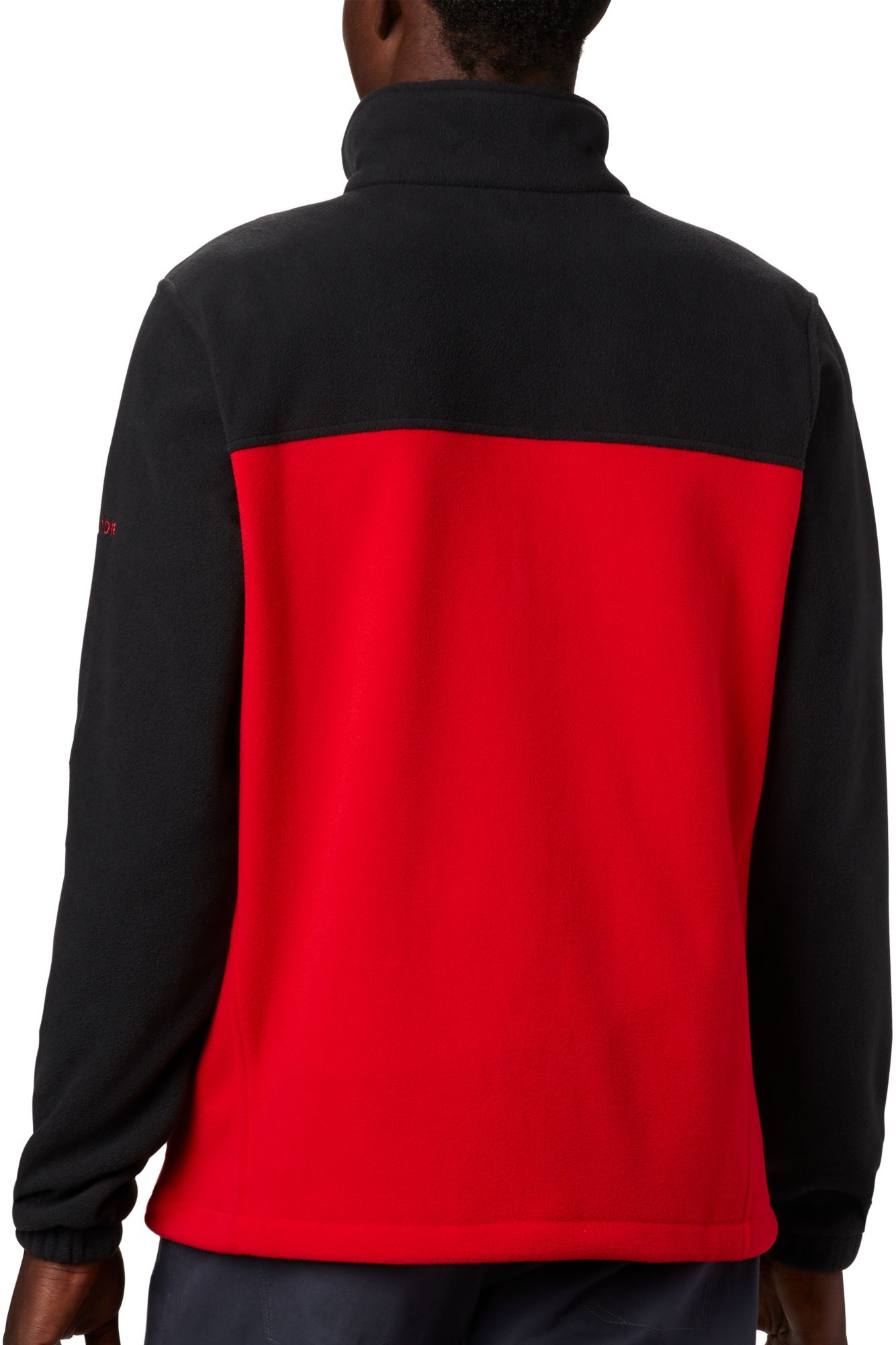 Columbia Men's Nebraska Cornhuskers Black Flanker Full-Zip Fleece Jacket product image