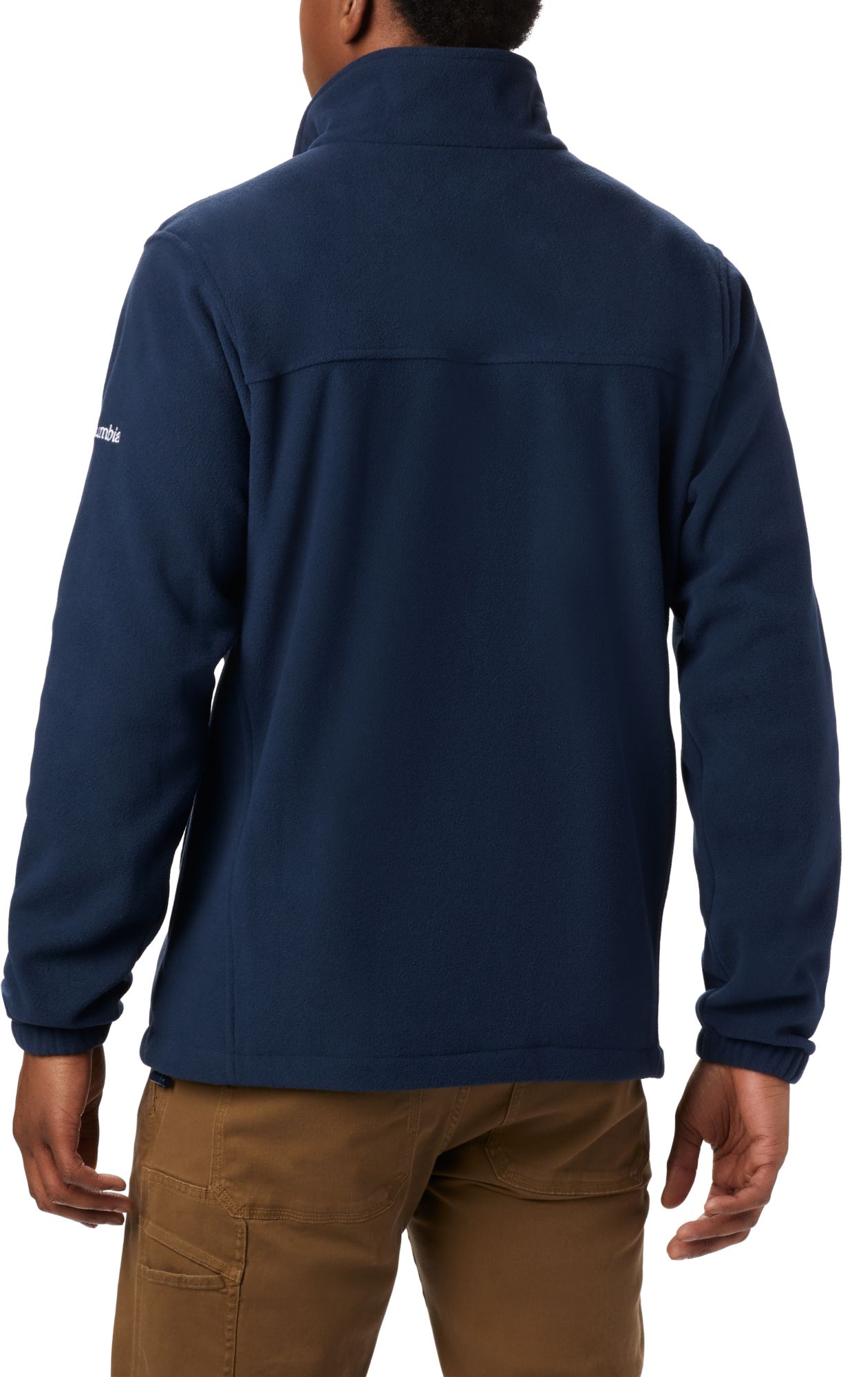 Columbia Men's Notre Dame Fighting Irish Navy CLG Flanker&trade; III Fleece Jacket product image