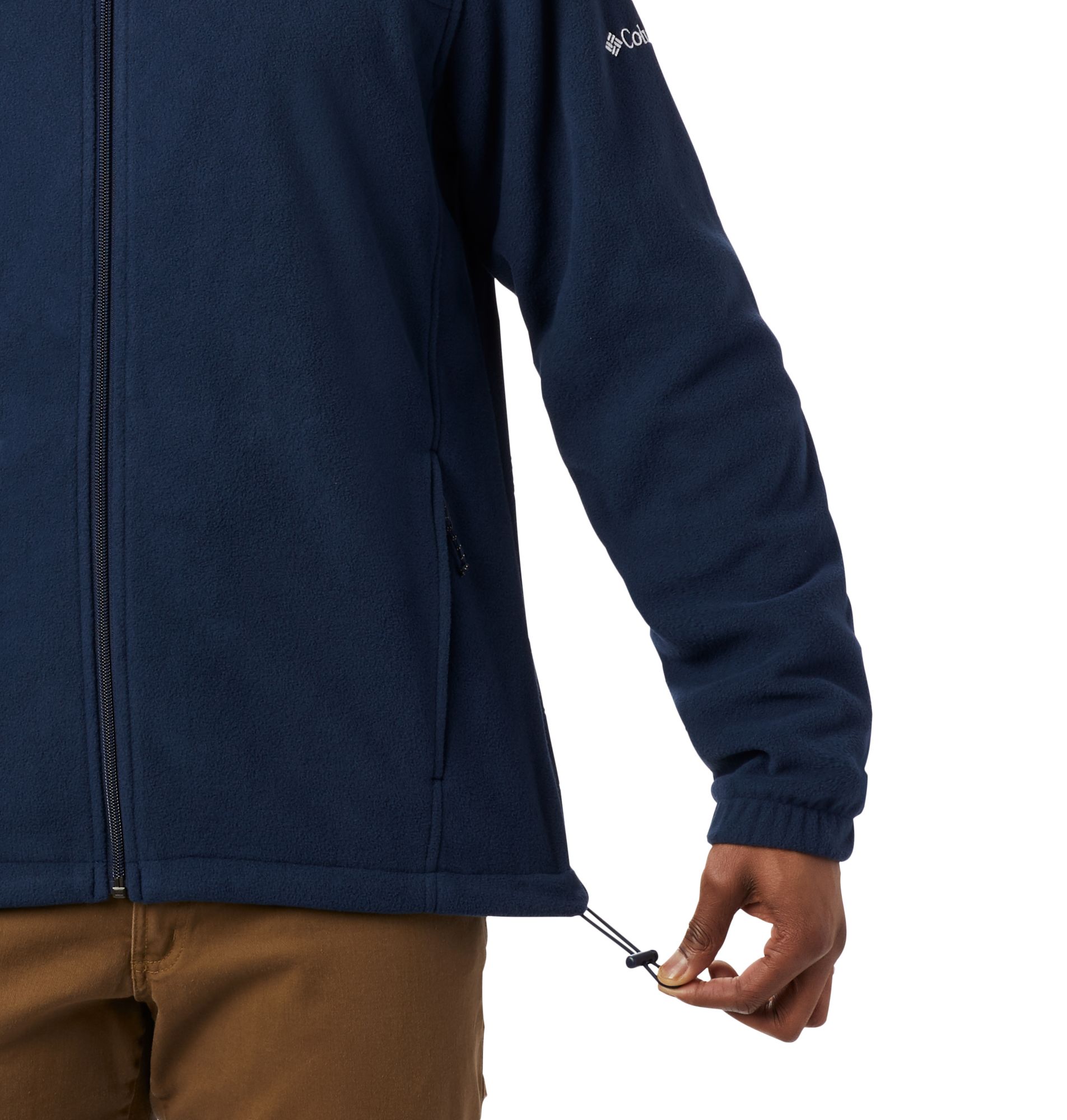 Columbia Men's Notre Dame Fighting Irish Navy CLG Flanker&trade; III Fleece Jacket product image