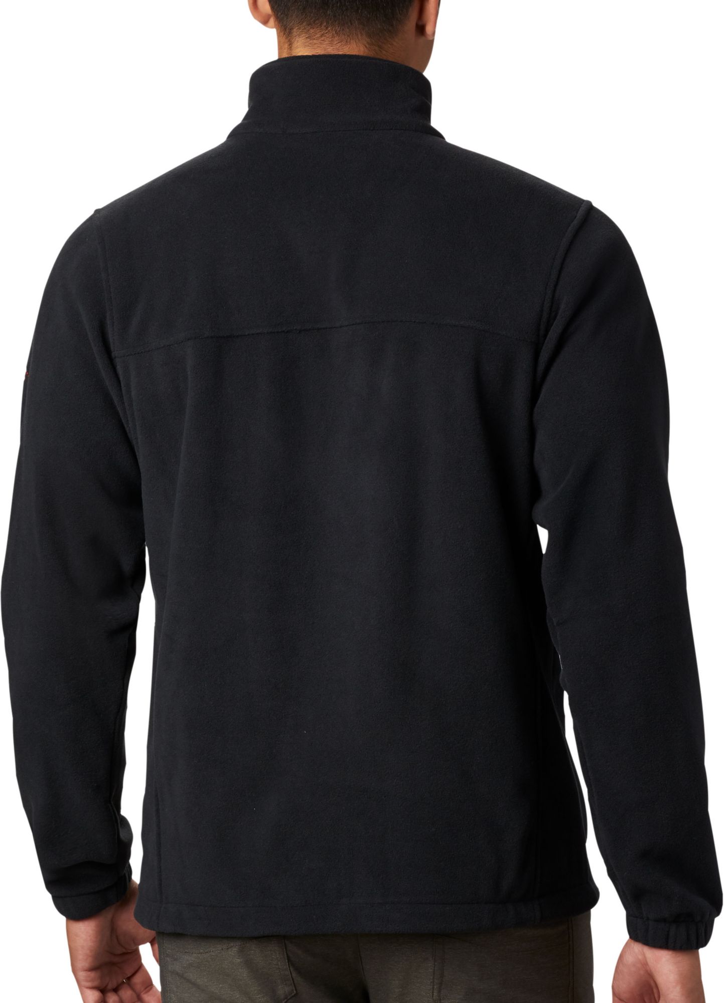 Columbia Men's Georgia Bulldogs Flanker Full-Zip Fleece Black Jacket product image