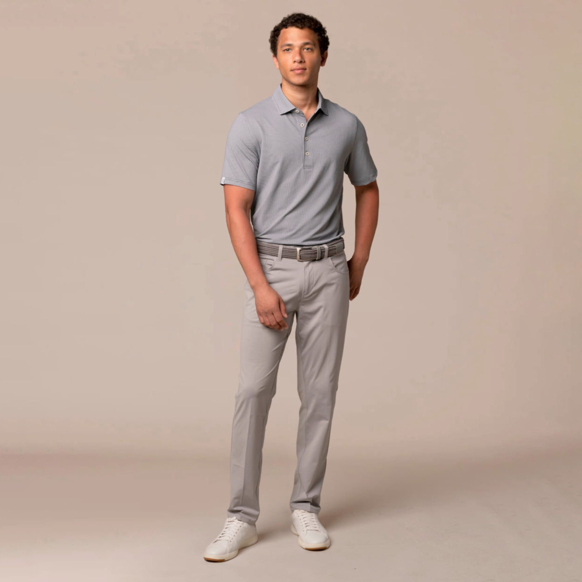 Ashworth Men's Houndstooth Golf Polo product image