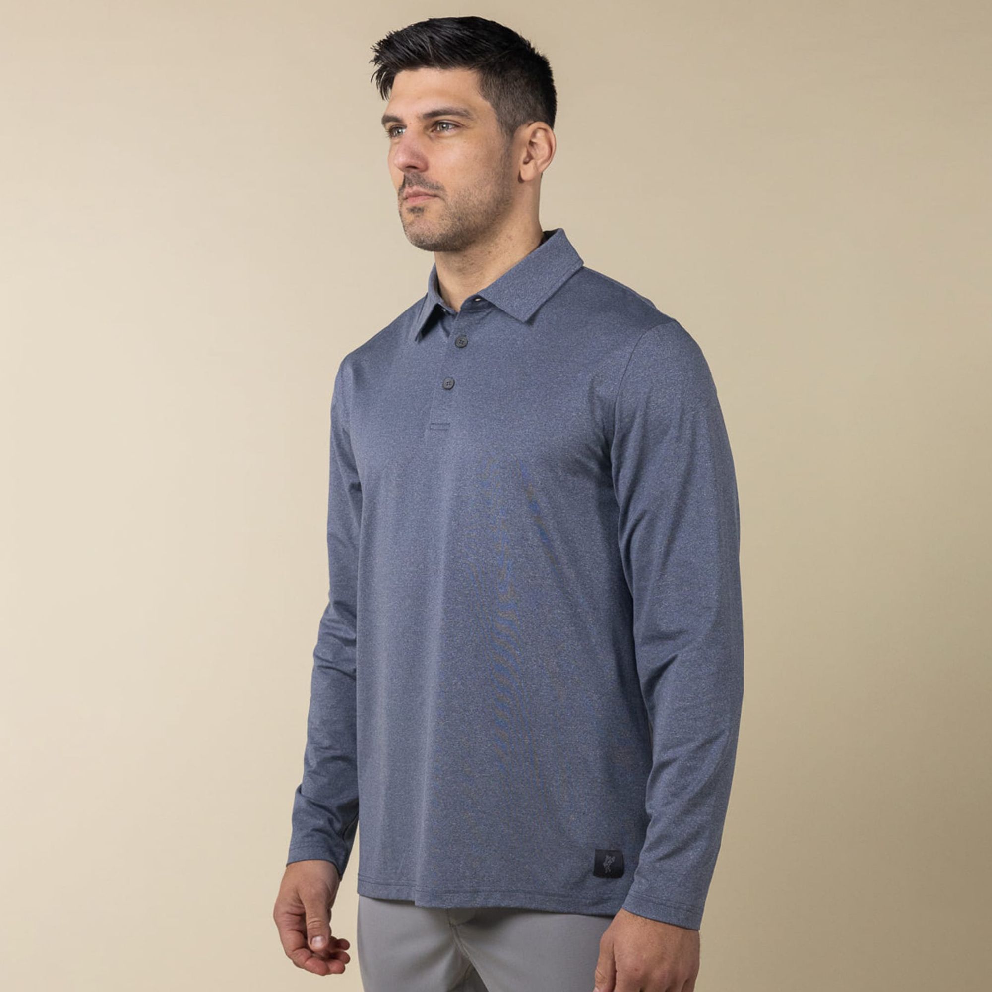 Ashworth Men's Long Sleeve Shore Golf Polo product image