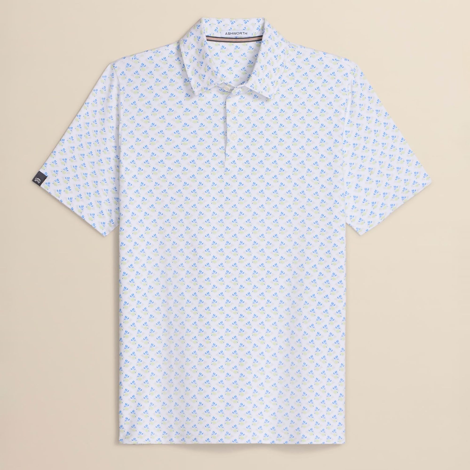 Ashworth Men's Floral Trellis Golf Polo product image