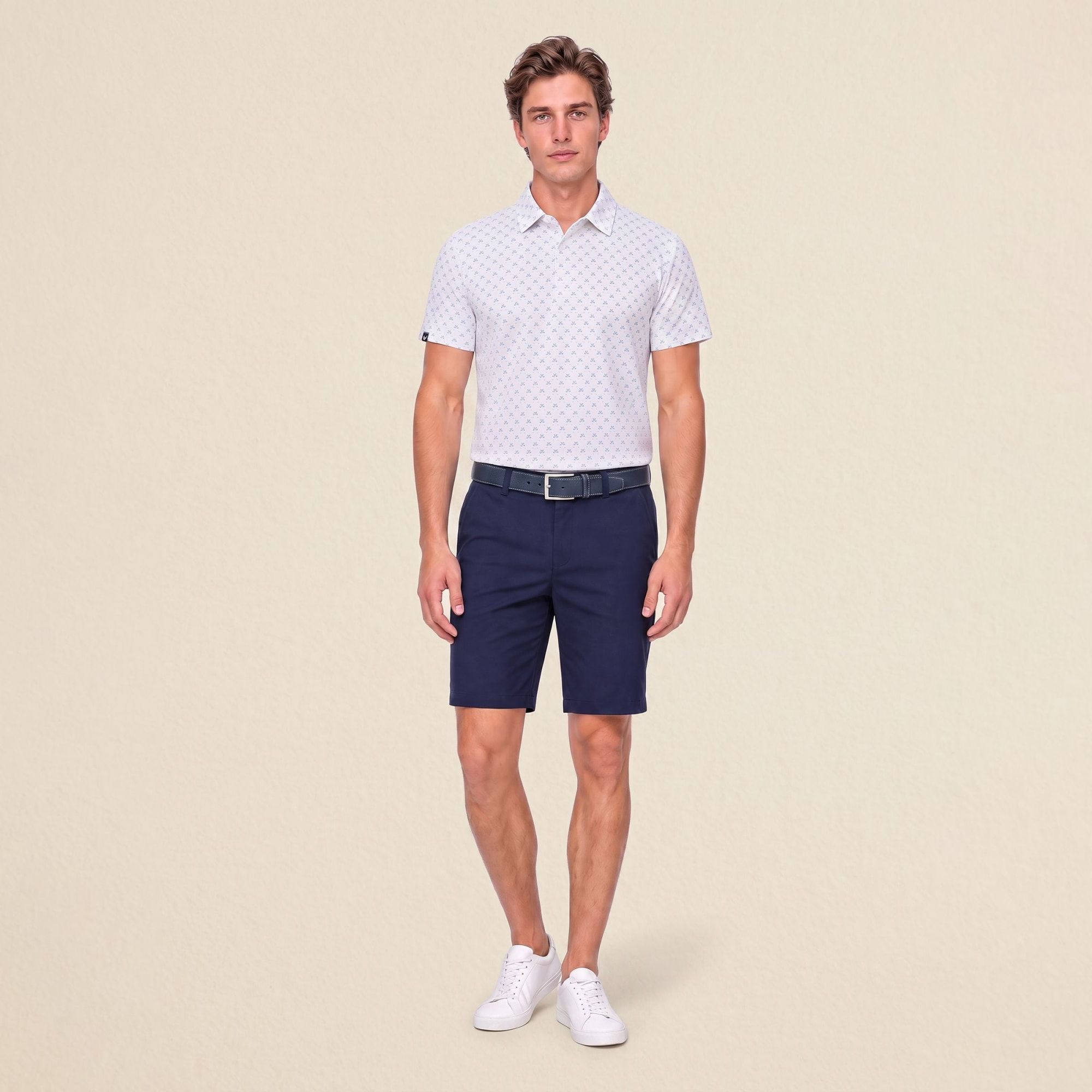 Ashworth Men's Floral Trellis Golf Polo product image