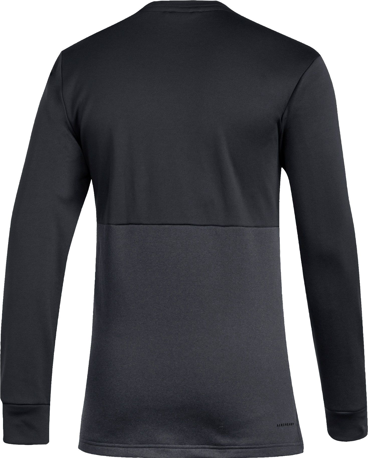 adidas Men's Ohio Bobcats Team Issue Crew Pullover Black Shirt product image