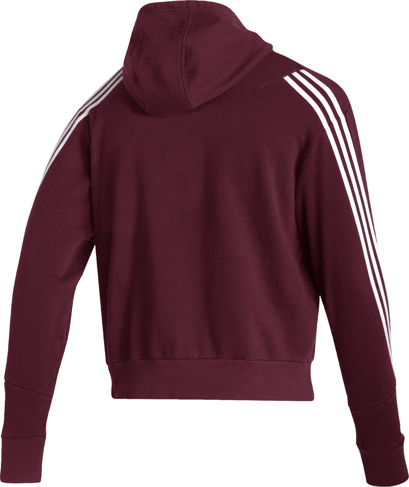 adidas Men's UIC Flames Maroon Pullover Hoodie product image