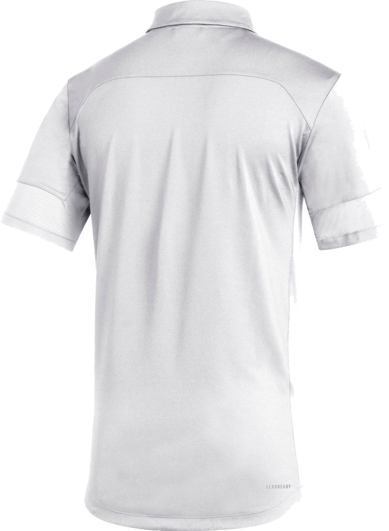 adidas Men's Wyoming Cowboys Under the Lights Coaches Sideline White Polo product image