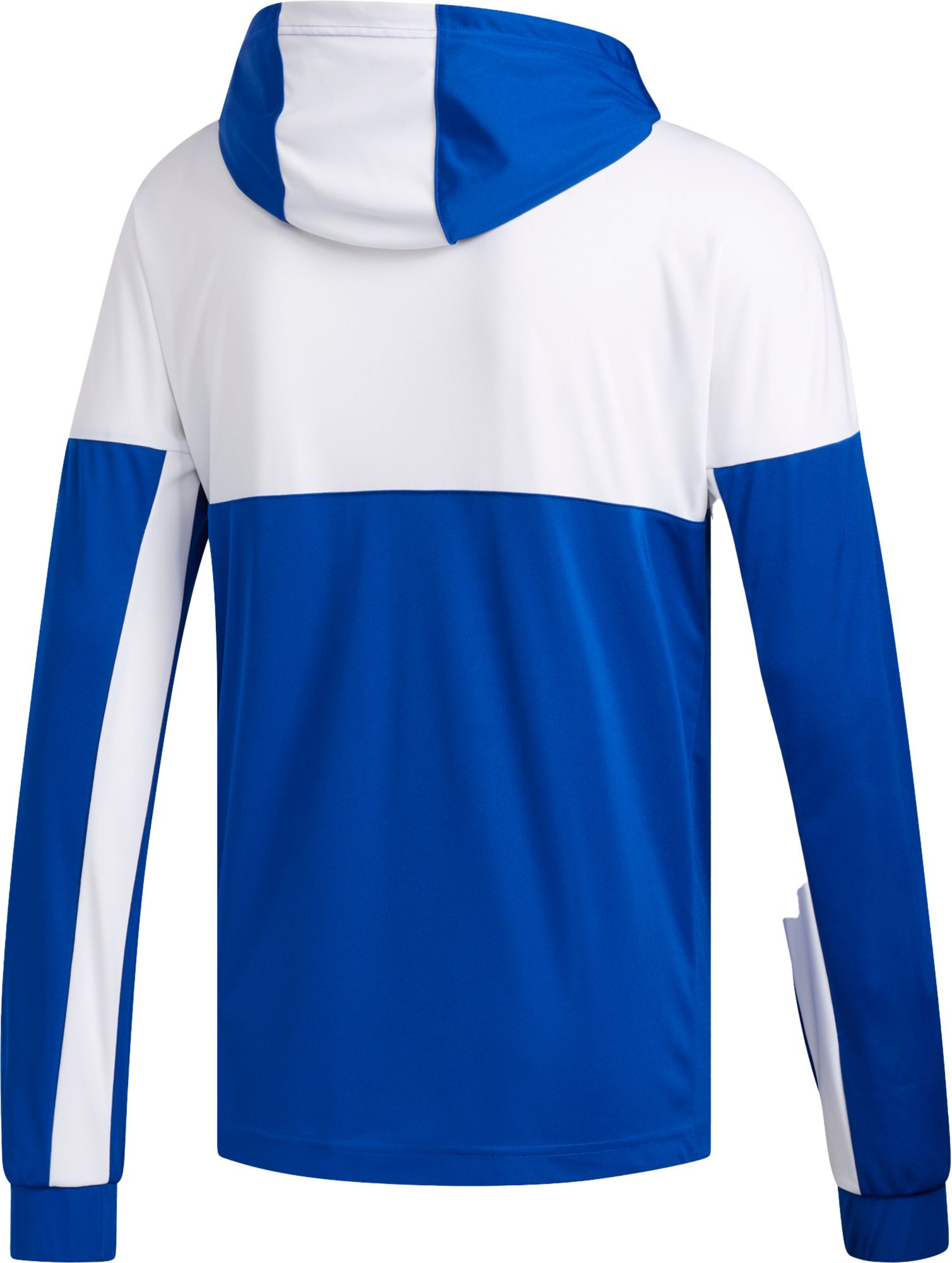 adidas Men's Kansas Jayhawks 2022 Men's Basketball National Champions Long Sleeve Hooded T-Shirt product image