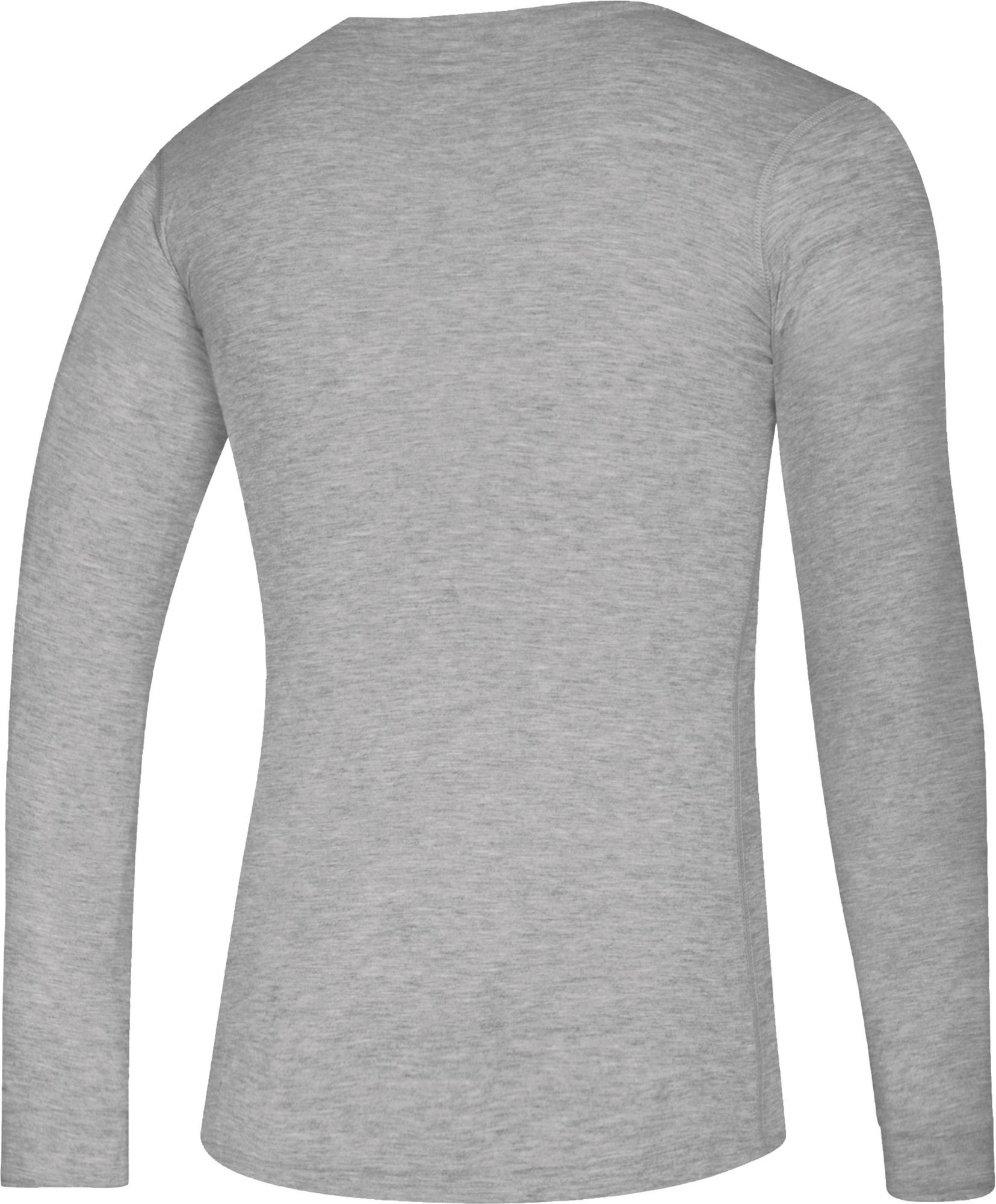 adidas Men's Miami Hurricanes Grey Creator Long Sleeve Performance T-Shirt