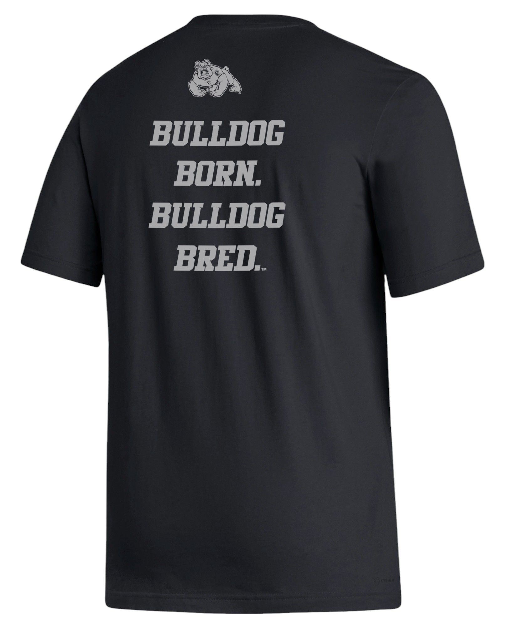 adidas Men's Fresno State Bulldogs Black Fresh T-Shirt product image