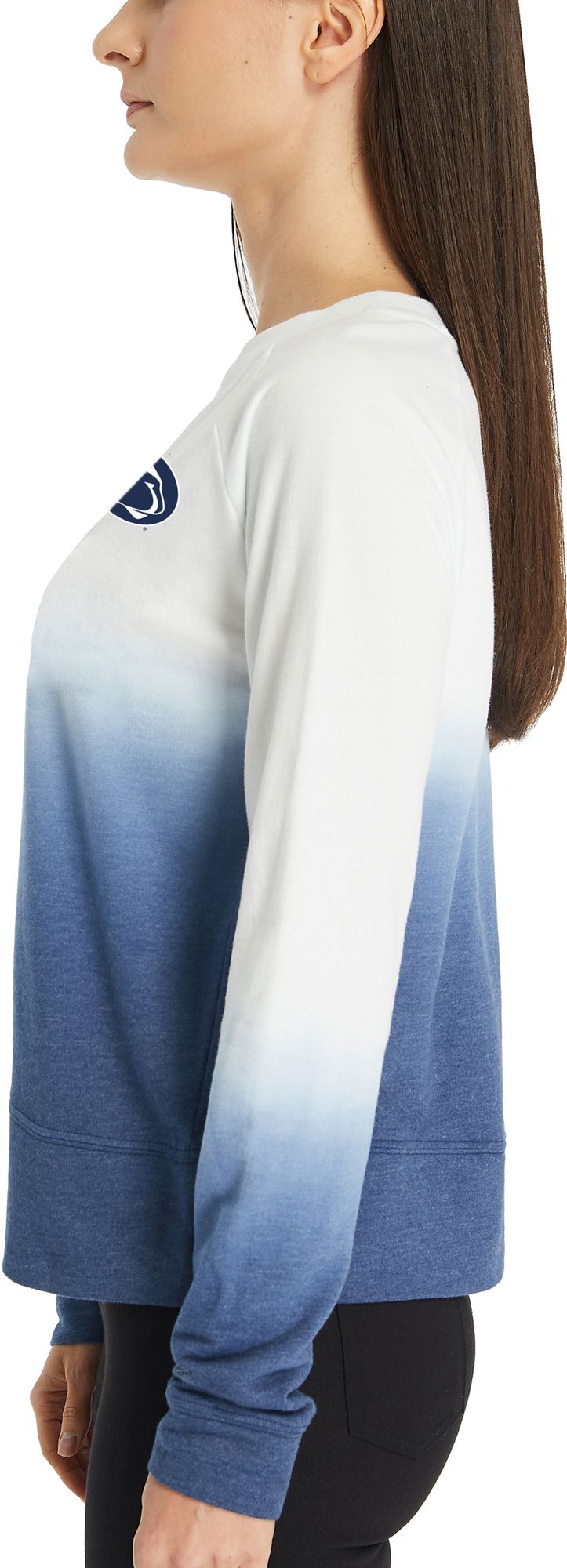 Concepts Sport Women's Penn State Nittany Lions Blue Terry Long Sleeve T-Shirt