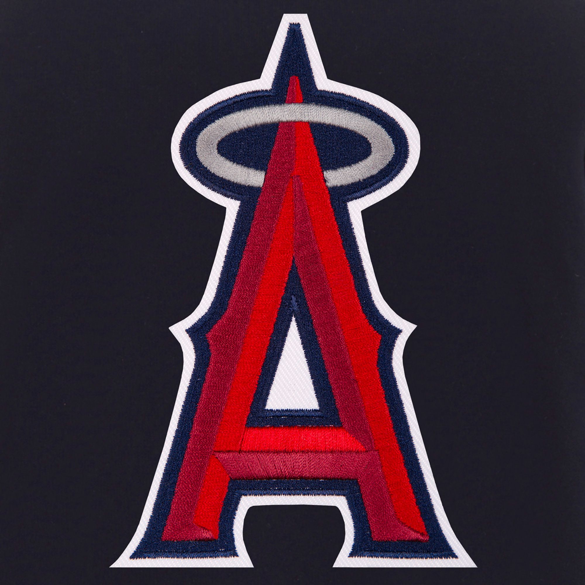 JH Design Men's Los Angeles Angels Navy Reversible  Varsity Jacket product image