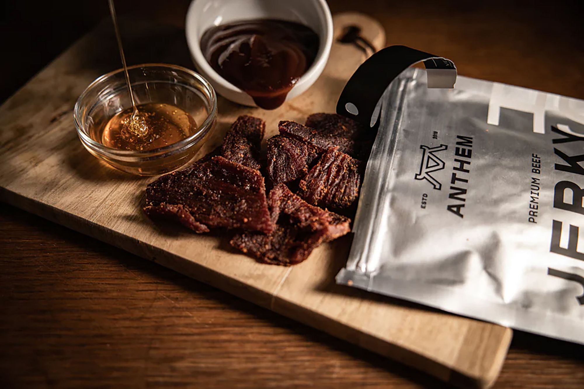 Anthem Snacks Smoked Honey Beef Jerky product image