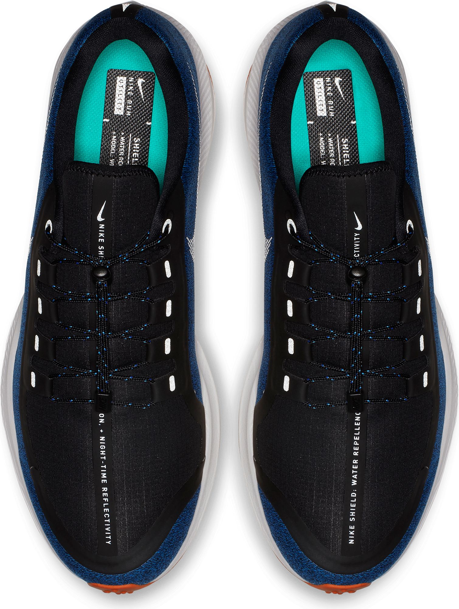 nike zoom winflo 5 shield men's water resistant running shoes