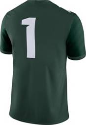 Nike Men's Michigan State Spartans #1 Green Dri-FIT Game Football Jersey product image