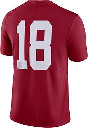 Nike Men's Alabama Crimson Tide #18 Crimson Dri-FIT Limited Football Jersey product image