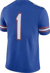 Jordan Men's Florida Gators #1 Blue Dri-FIT Limited Football Jersey product image