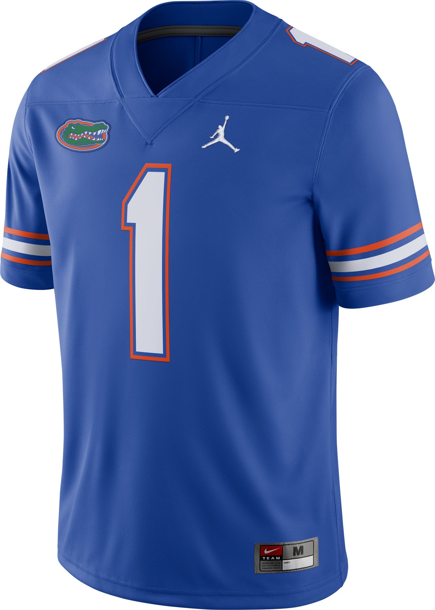 Jordan Men's Florida Gators #1 Blue Dri-FIT Limited Football Jersey product image