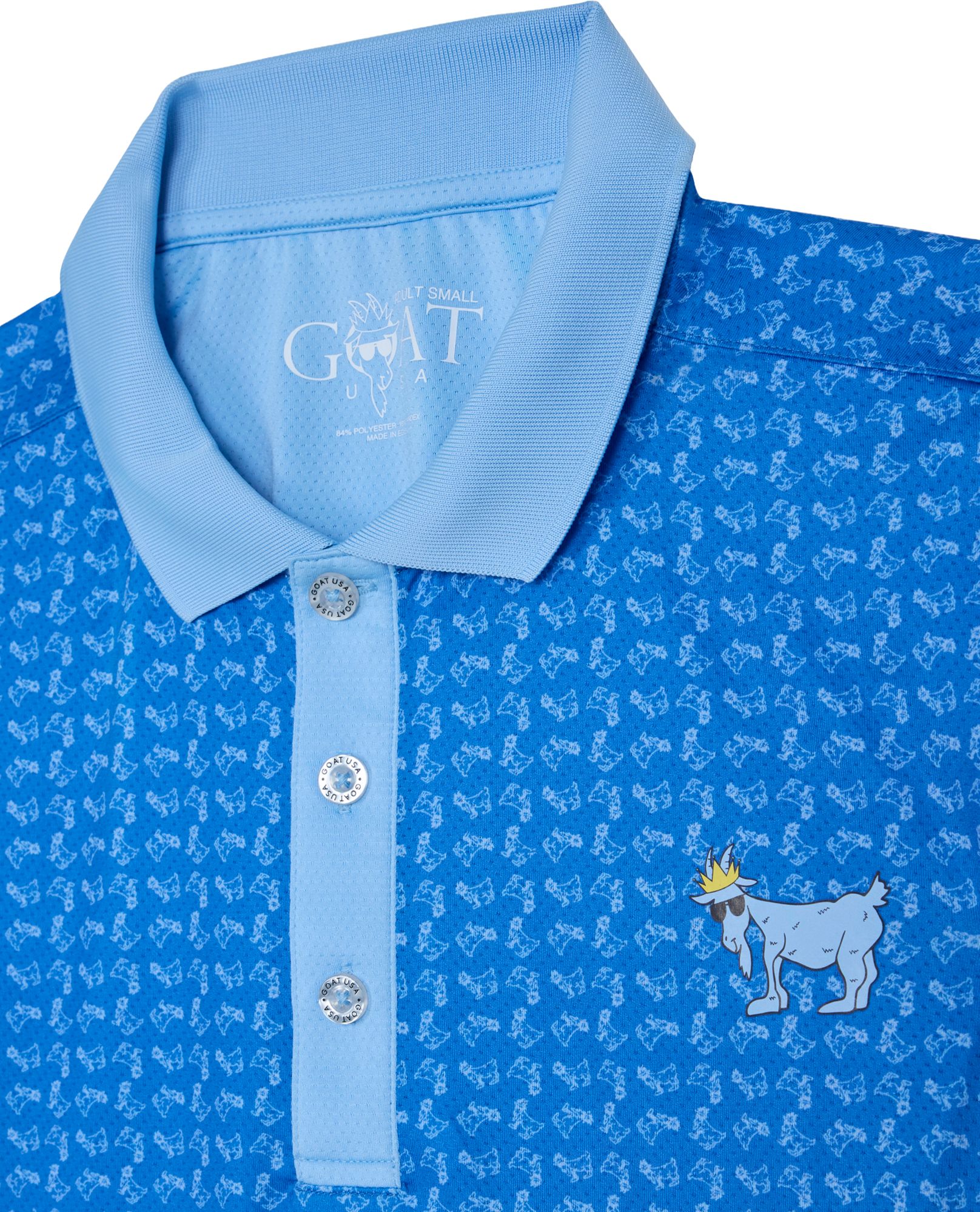 GOAT USA AOP Polo Shirt product image