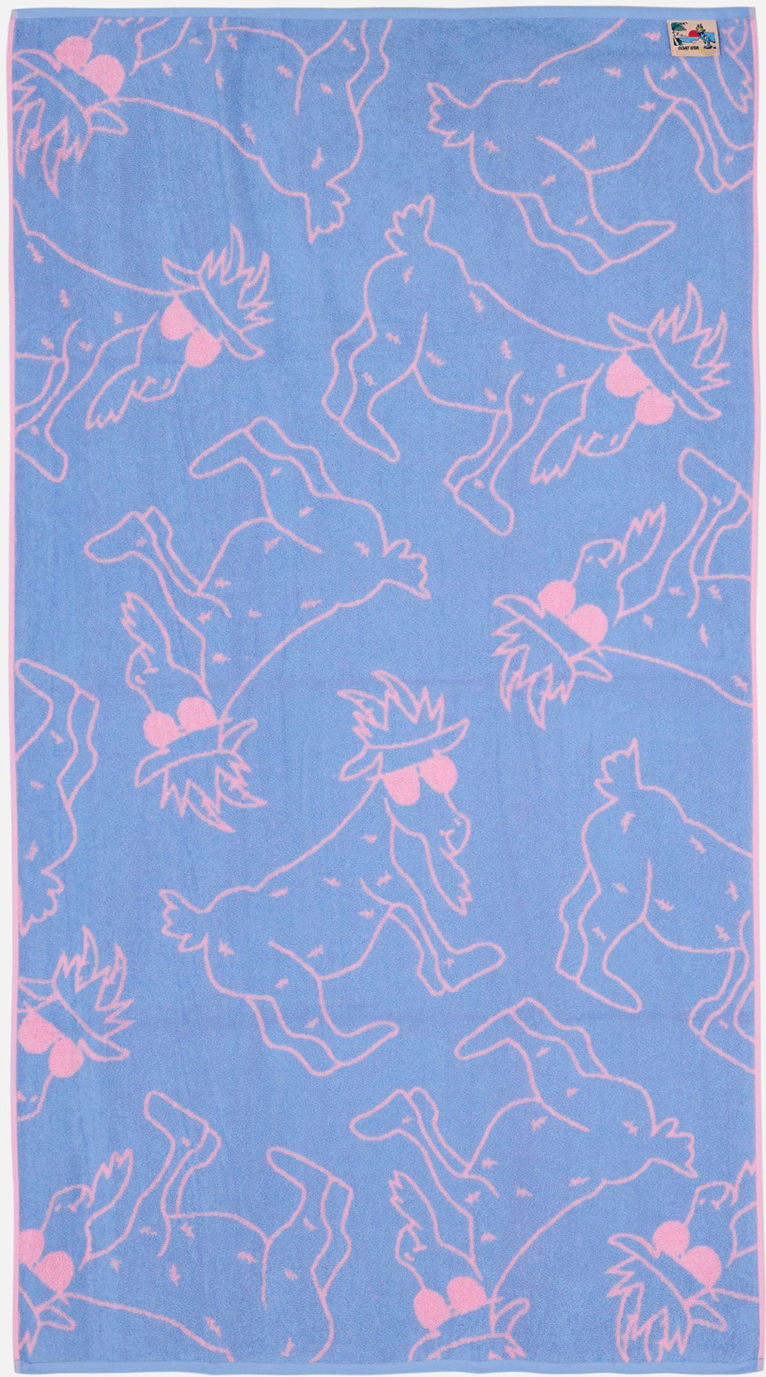 GOAT USA Cotton Candy Beach Towel product image