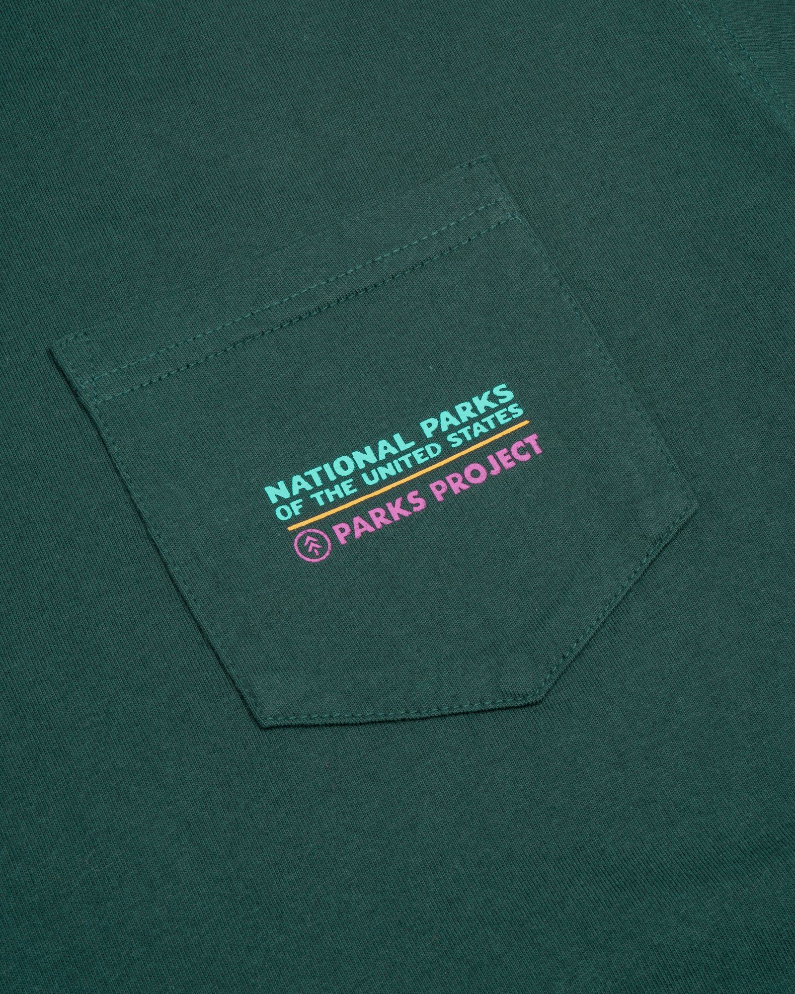 Parks Project Unisex National Parks Lineup Pocket T-Shirt product image