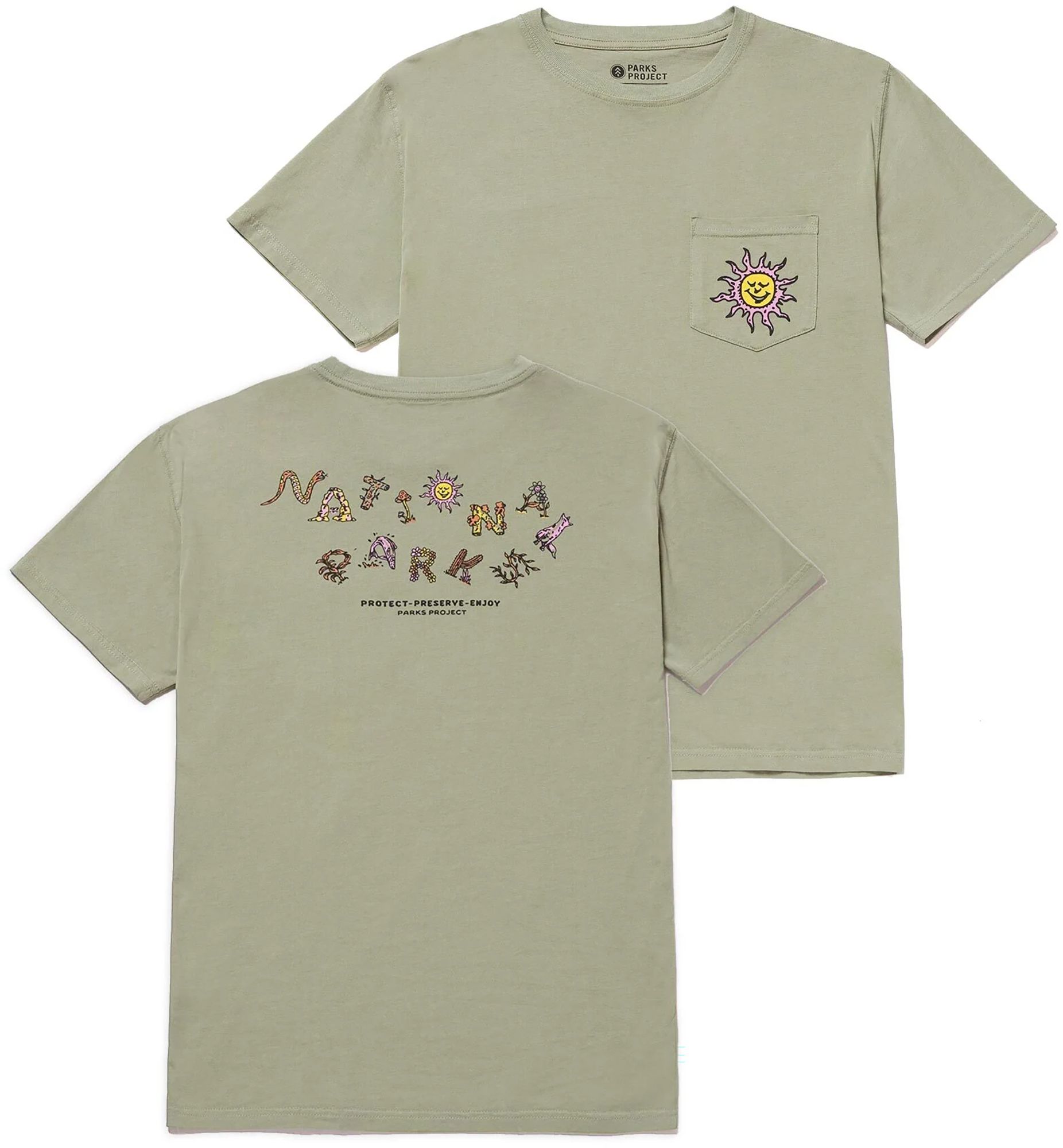 Parks Project National Parks 90s Doodle Long Sleeve Shirt product image