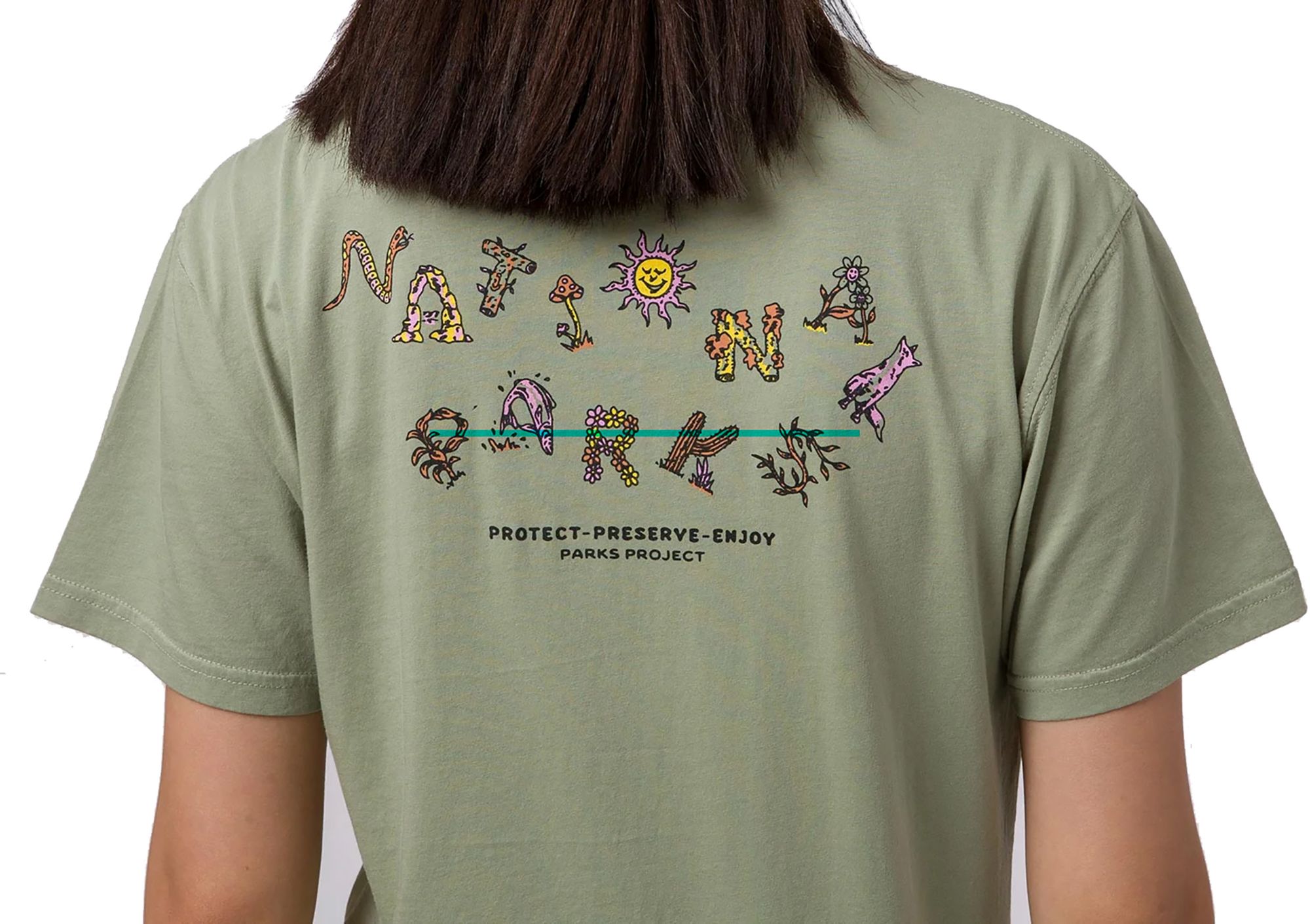 Parks Project National Parks 90s Doodle Long Sleeve Shirt product image
