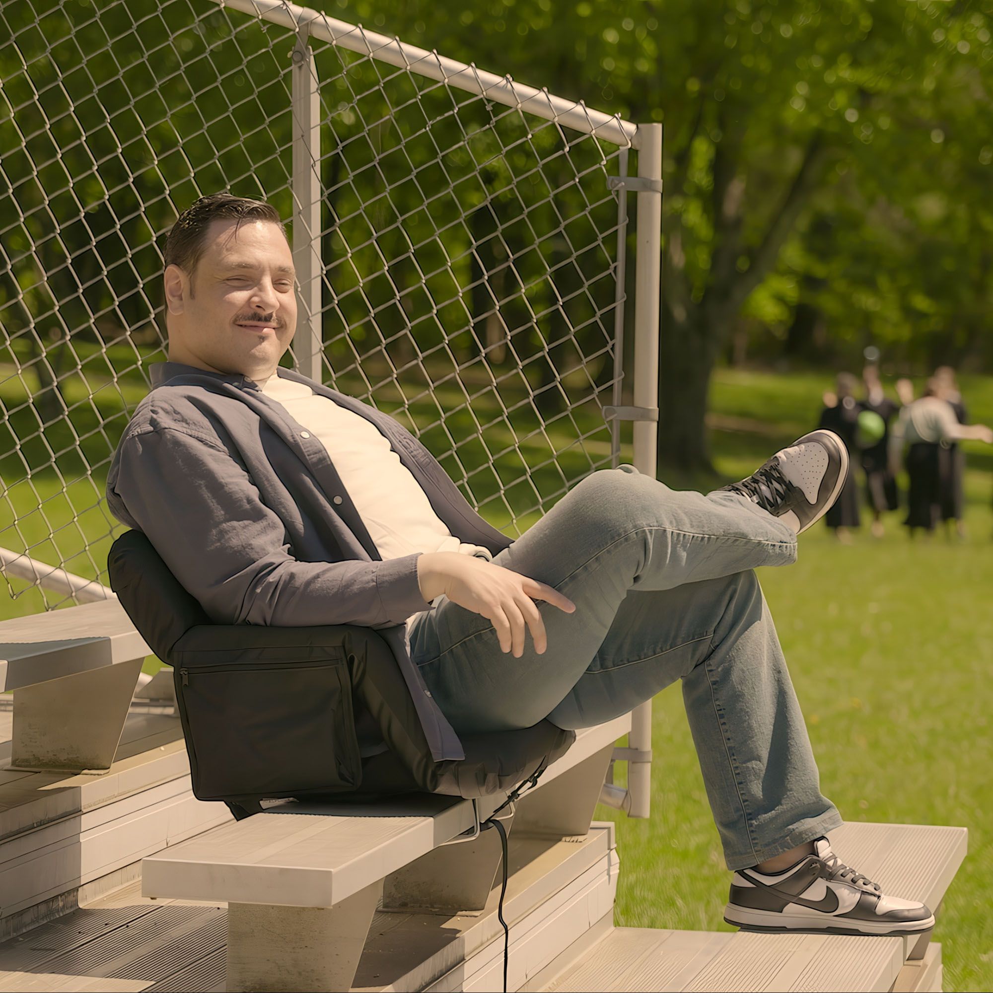 Alpcour 21" Premium Reclining Stadium Seat product image