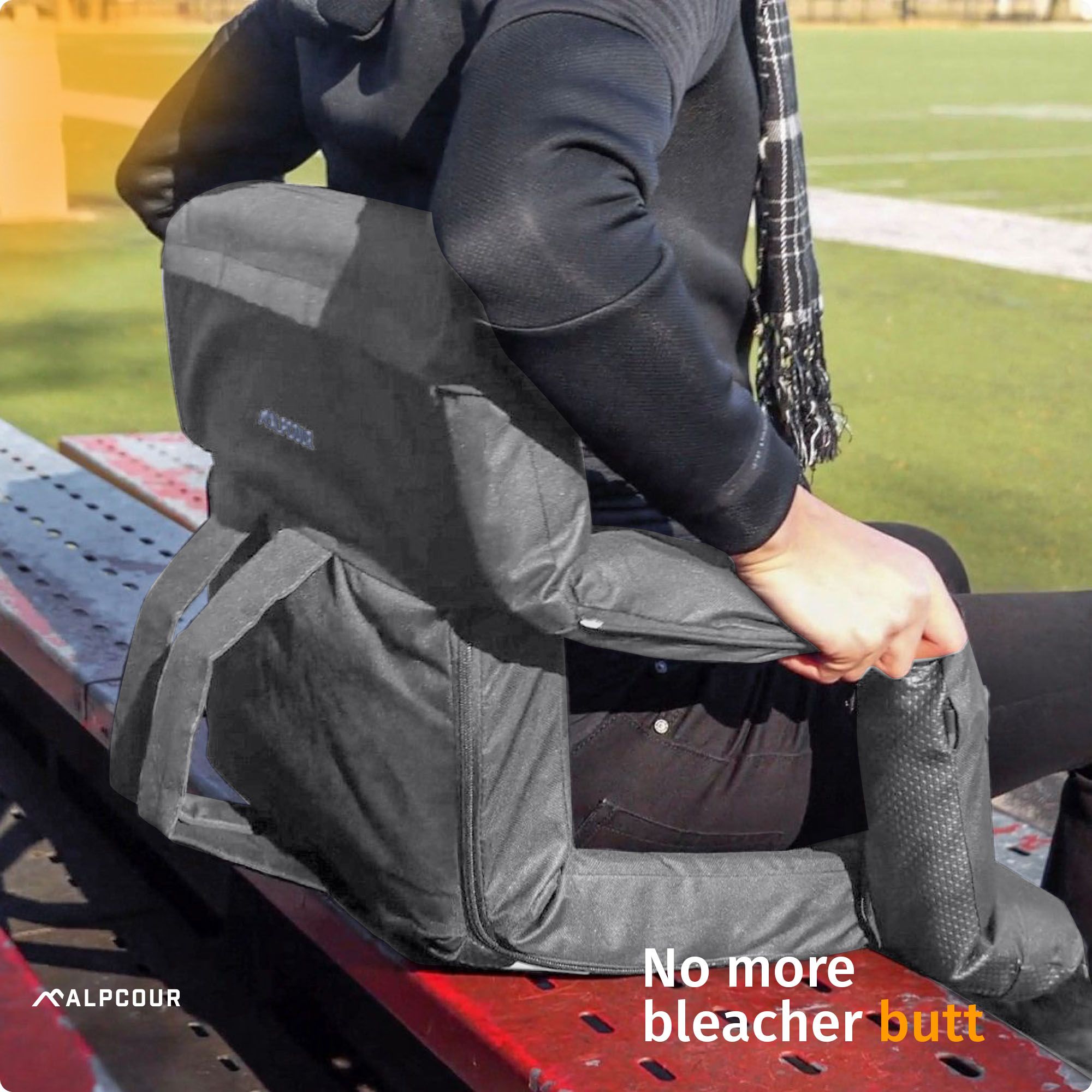 Alpcour 21" Premium Reclining Stadium Seat product image
