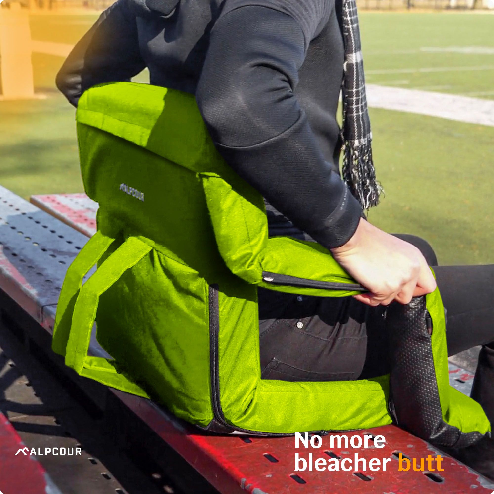 Alpcour 21" Heated Reclining Stadium Seat product image