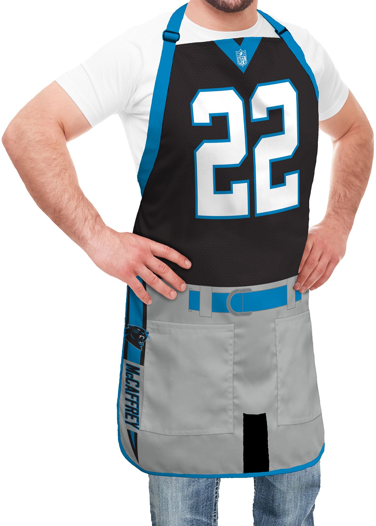 Party Animal Carolina Panthers Christian McCaffrey #22 Uniform Apron product image