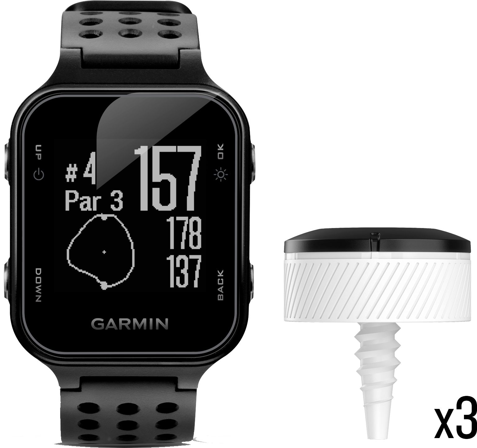 garmin s60 club tracking