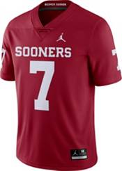 Jordan Men's Oklahoma Sooners #7 Crimson Dri-FIT Limited Football Jersey product image