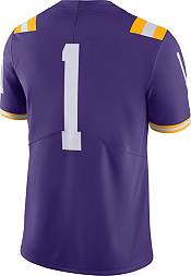 Nike Men's LSU Tigers #1 Purple Dri-FIT Limited Football Jersey product image