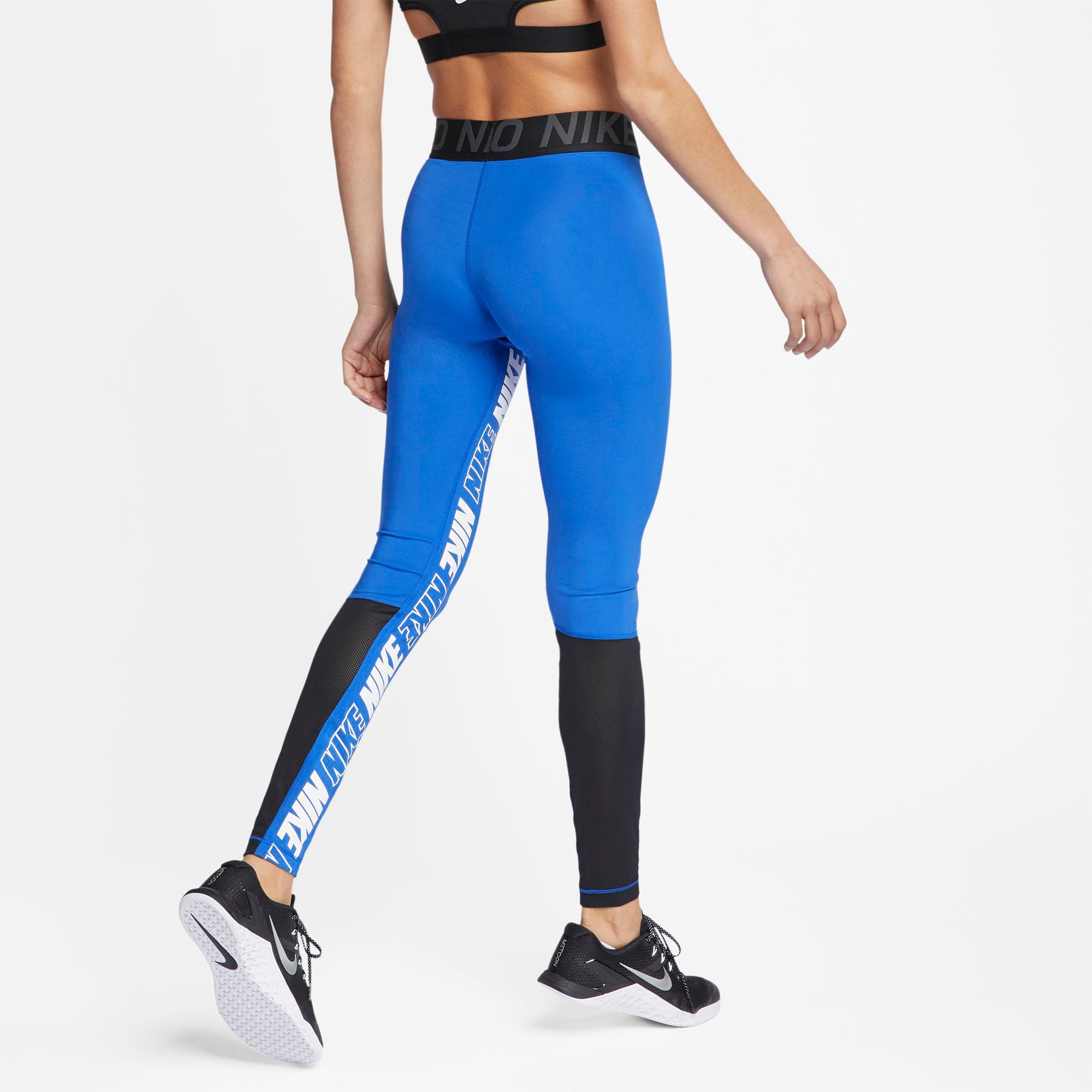 nike women's pro sport distort training tights