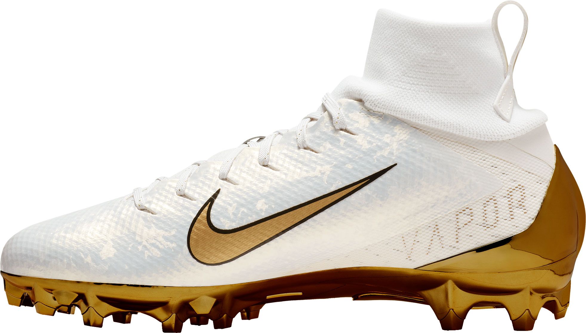 nike untouchable white and gold