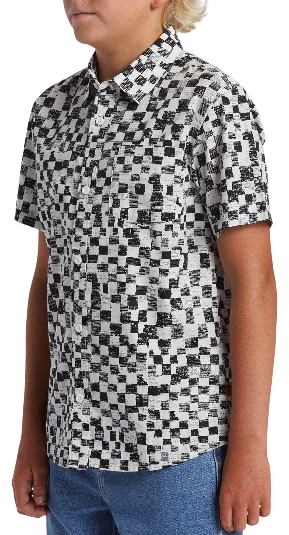 Quiksilver Boys' Saturn Distort Short Sleeve Woven Shirt product image