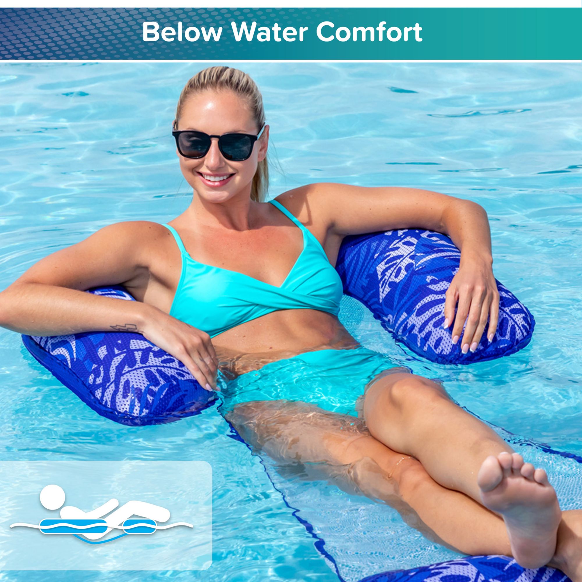 Aqua Leisure Deluxe 3-in-1 Lounge, Chair & Drifter product image