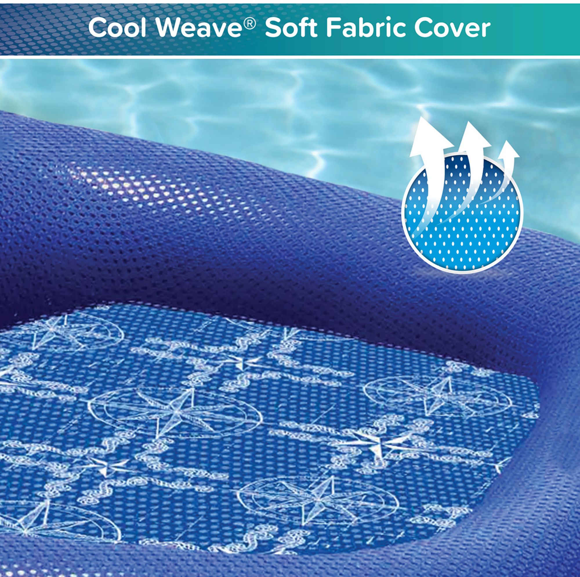 Aqua Leisure Luxury Lounge Royal Compass Pool Float product image