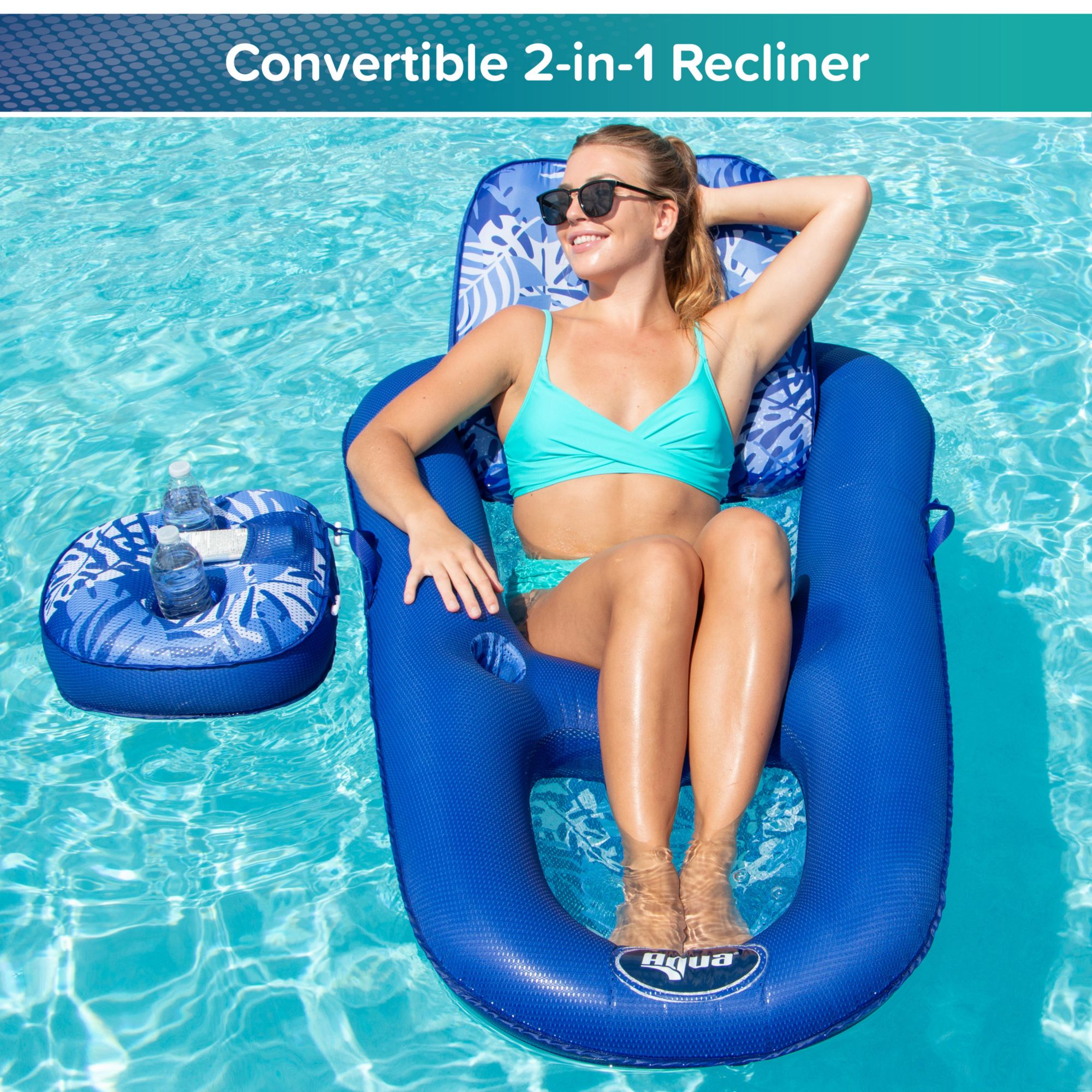Aqua Leisure Campania 2-in-1 Tanner & Recliner product image
