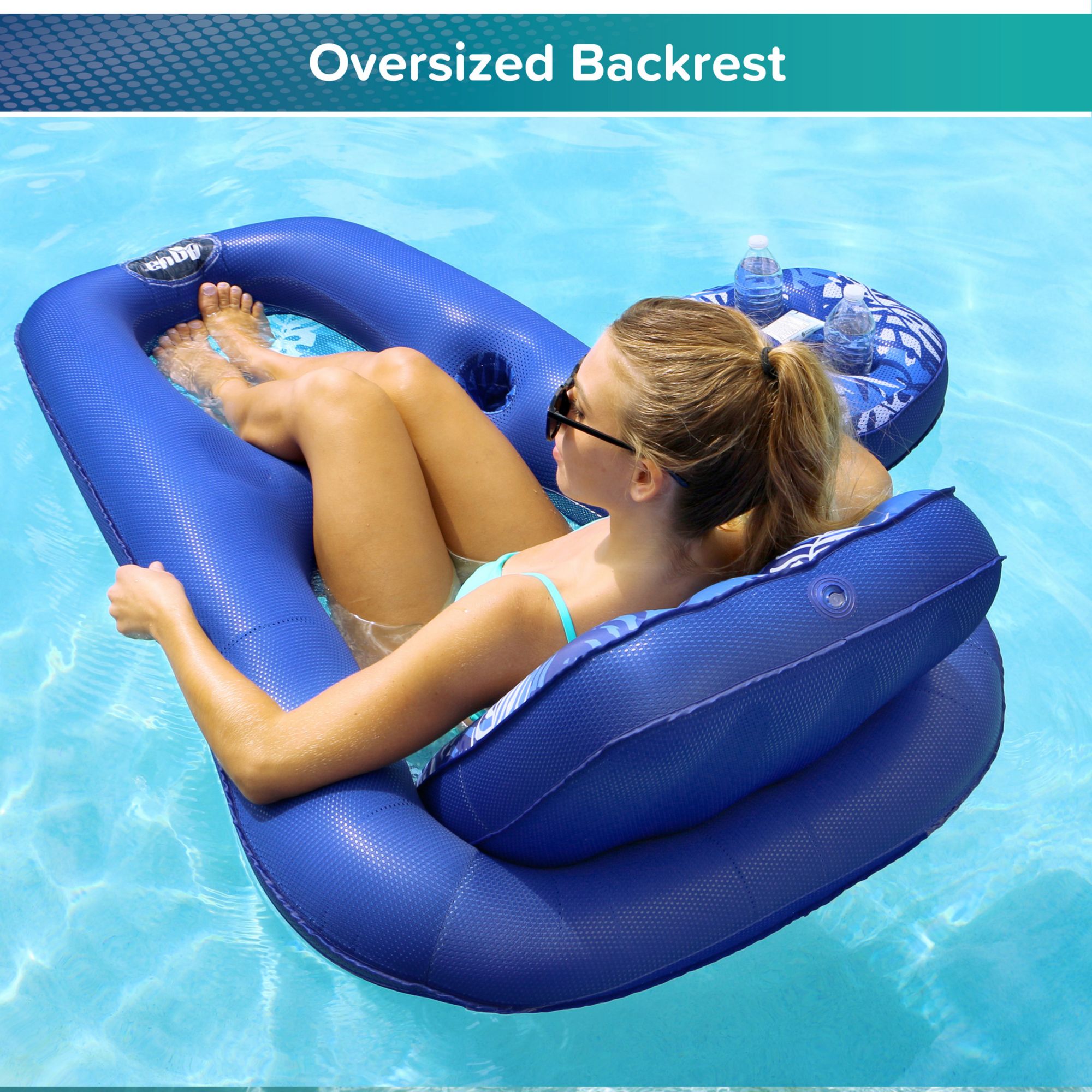 Aqua Leisure Campania 2-in-1 Tanner & Recliner product image