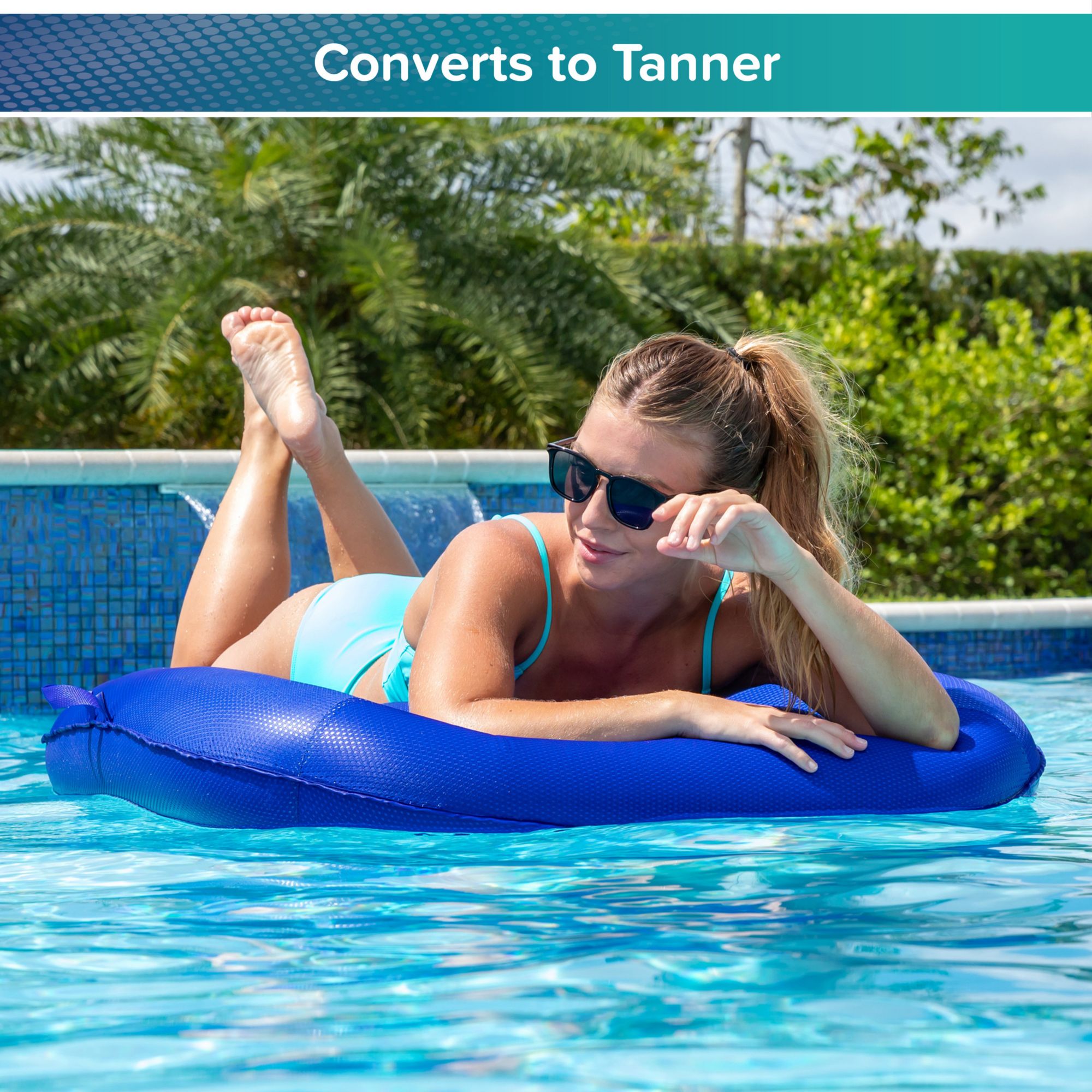 Aqua Leisure Campania 2-in-1 Tanner & Recliner product image