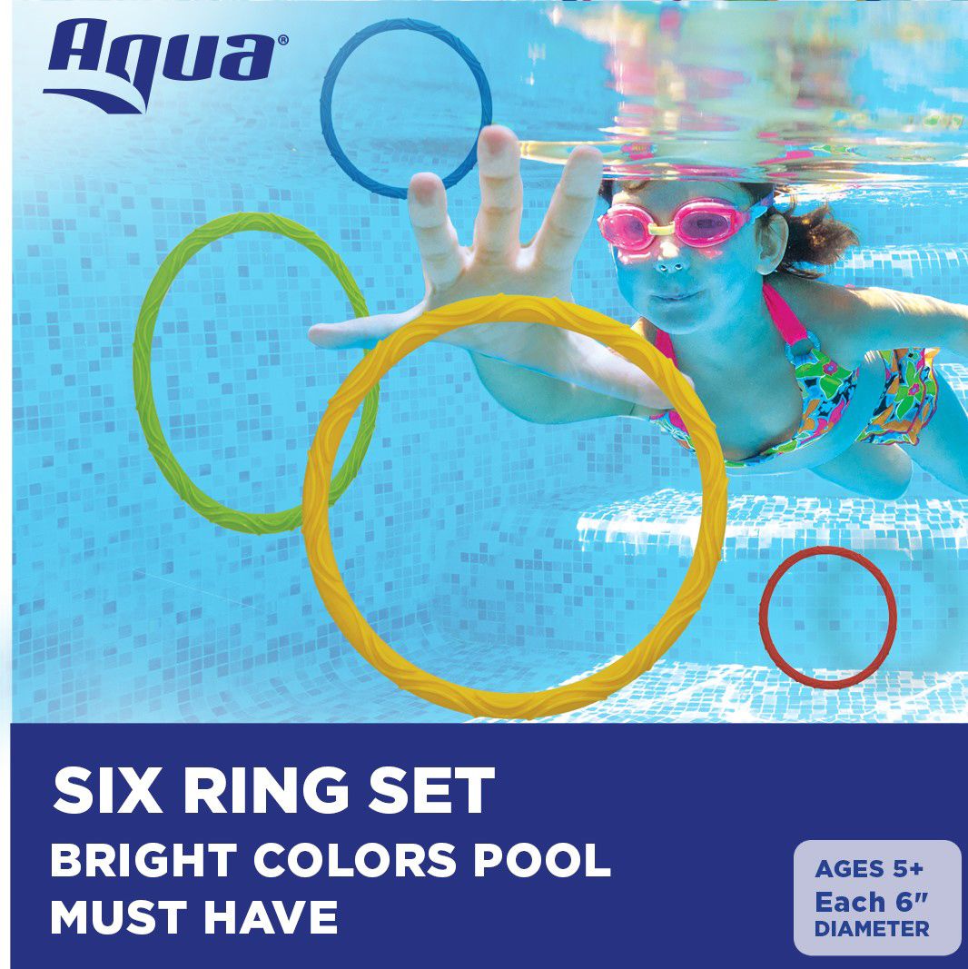 Aqua Leisure Neon Dive Rings product image