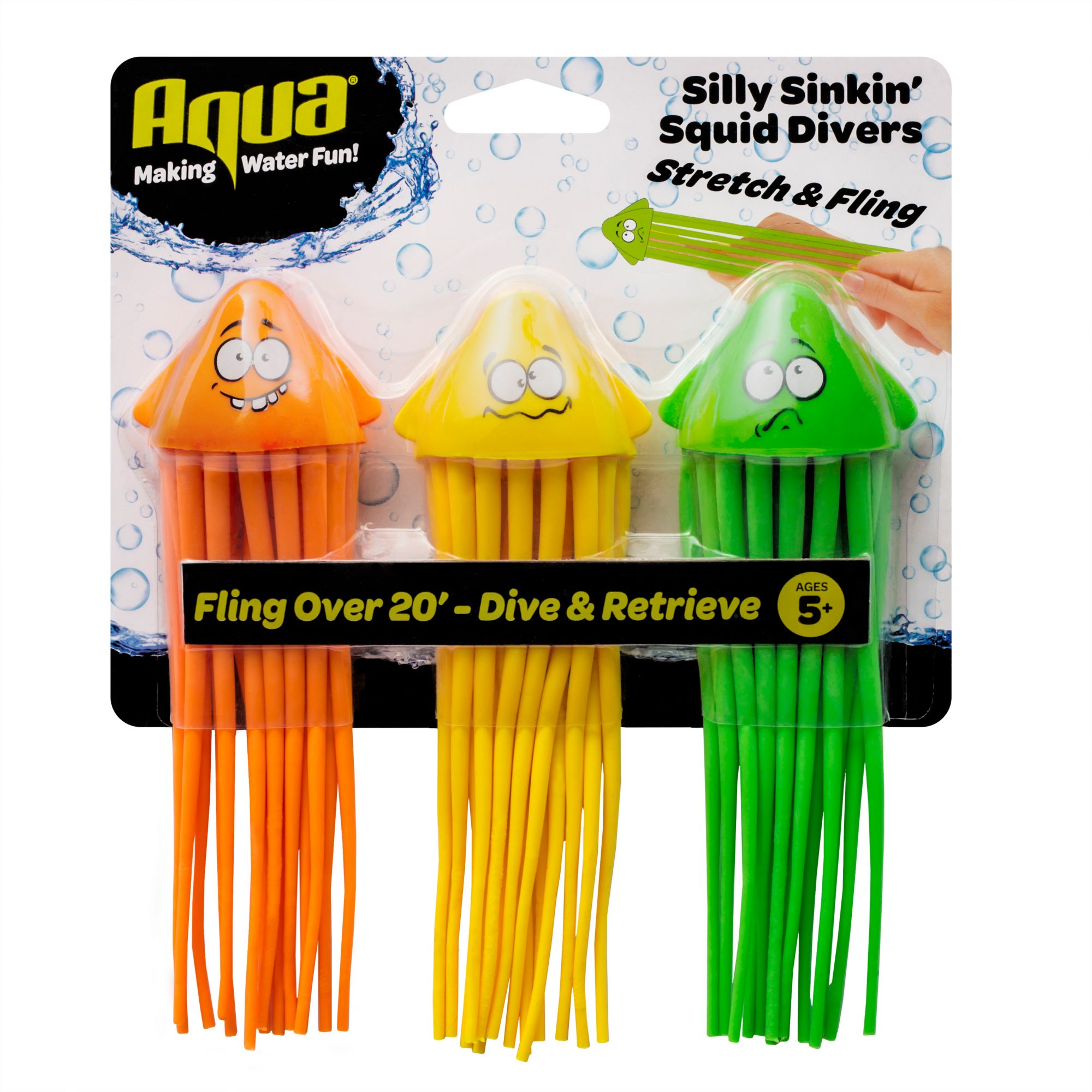 Aqua Leisure Silly Sinkin Squids - 3 Pack product image