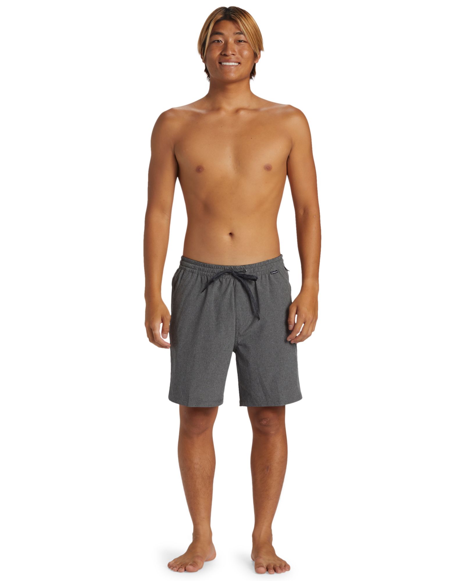 Quiksilver Men's Taxer Heather Amphibian 18" Hybrid Shorts product image